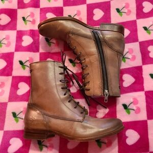 Frye Women's Melissa Lace Short Leather Boot